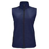 Жилет софтшелл "Race BW Women", темно-синий_ M, 96% п/э 4% э-н, подкладка 100% полиэстер, 280 г/м2