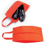 Футляр для обуви на молнии "HAPPY TRAVEL", красный, нетканка , 20*42*15 см, шелкография Футляр для обуви на молнии "HAPPY TRAVEL", красный, нетканка , 20*42*15 см, шелкография