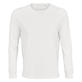 Футболка мужская PIONEER Long Sleeve,белый, S, 100% хлопок,175 г/м2 Футболка мужская PIONEER Long Sleeve,белый, S, 100% хлопок,175 г/м2