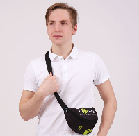 Сумка Белт поясная объёмная, с полной запечаткой