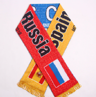 Шарф болельщика Испания - Россия 01.07.2018 в Москве