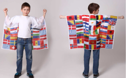 Флаг-накидка 70х105 см