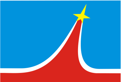 Флаг Люберцев 90х135 см