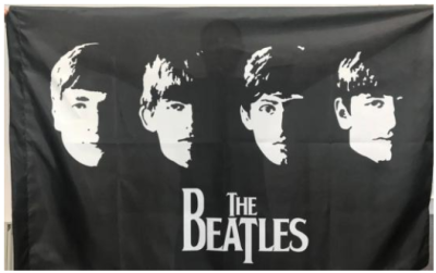 Флаг группы The Beatles 90х135 см